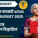 ইউনিয়ন বাজেট ২০২৫ | Union Budget 2025