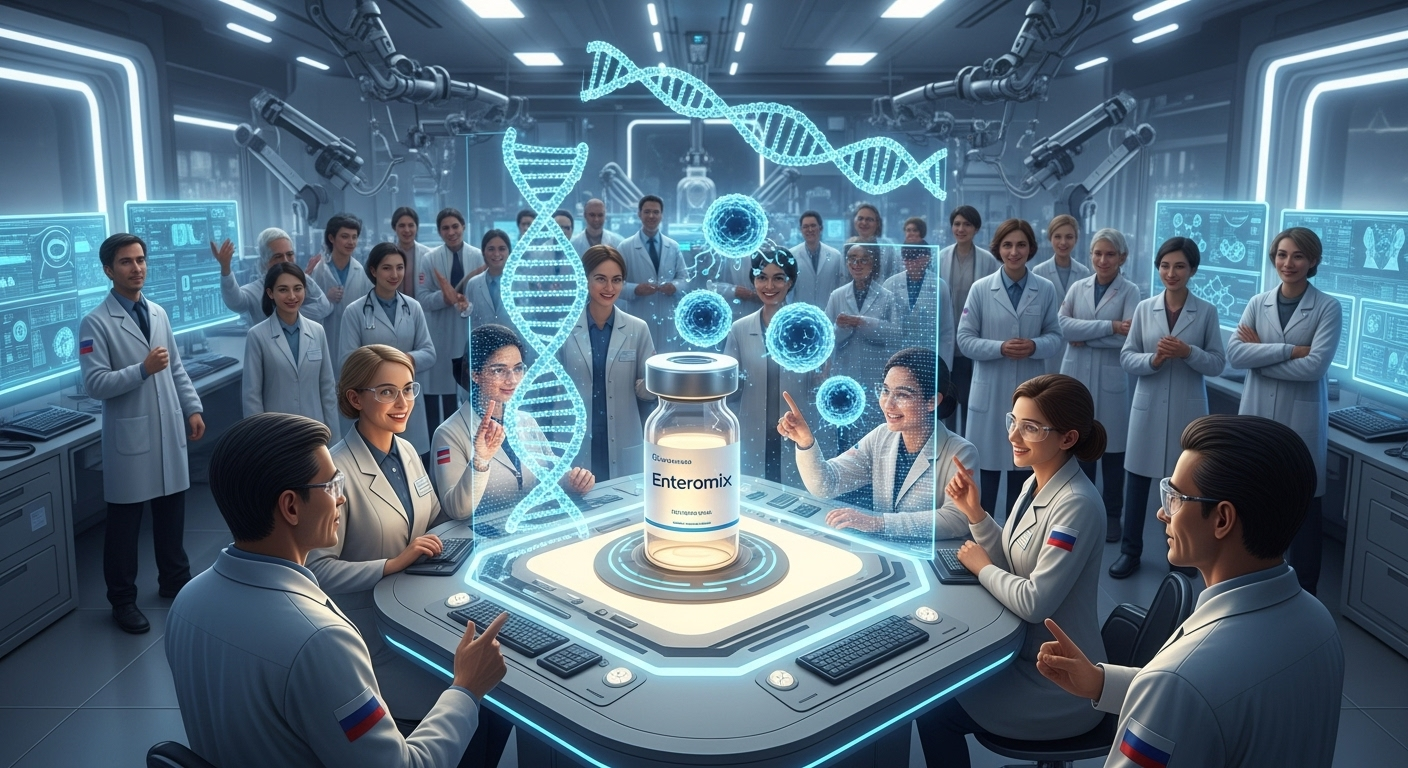 Enteromix cancer vaccine russia news