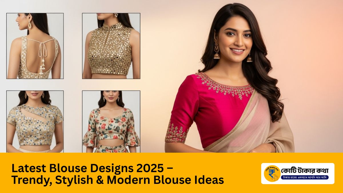 Latest Blouse Designs 2025 – Trendy, Stylish & Modern Blouse Ideas-kotitakarkotha.com