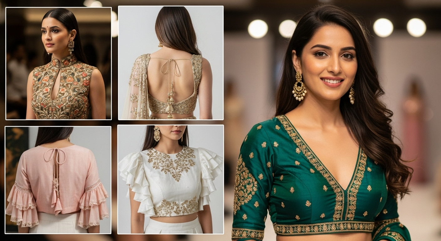 Latest Blouse Designs 2025 – Trendy, Stylish & Modern Blouse new Ideas - kotitakarkotha.com