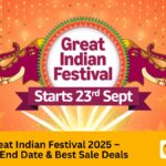 Amazon Great Indian Festival 2025 – Official start date: 23 September 2025