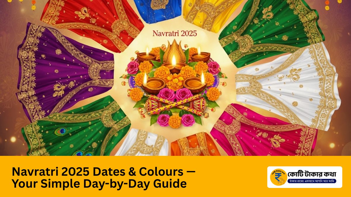 Navratri 2025 Dates & Colours — Your Simple Day-by-Day Guide
