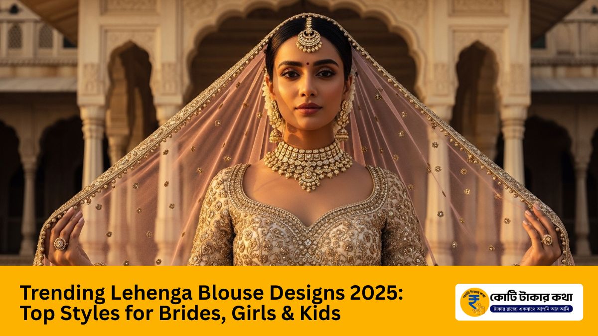 Trending Lehenga Blouse Designs 2025: Top Styles for Brides, Girls & Kids