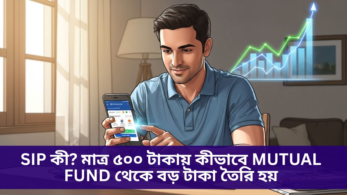 SIP কী? মাত্র ৫০০ টাকায় কীভাবে Mutual Fund থেকে বড় টাকা তৈরি হয়