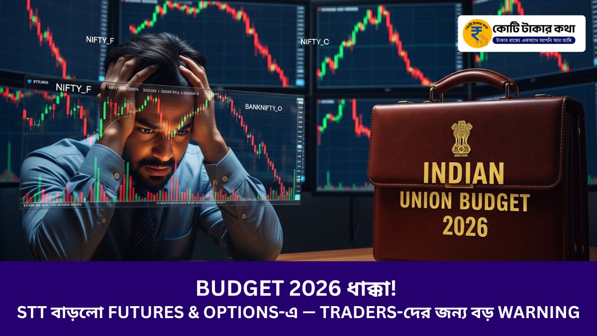 Budget 2026 ধাক্কা! STT বাড়লো Futures & Options-এ — Traders-দের জন্য বড় Warning