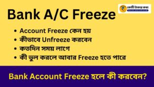 Bank Account Freeze হলে কী করবেন?