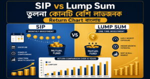 SIP vs Lump Sum তুলনা কোনটি বেশি লাভজনক Return Chart বাংলায় - kotitakarkotha.com