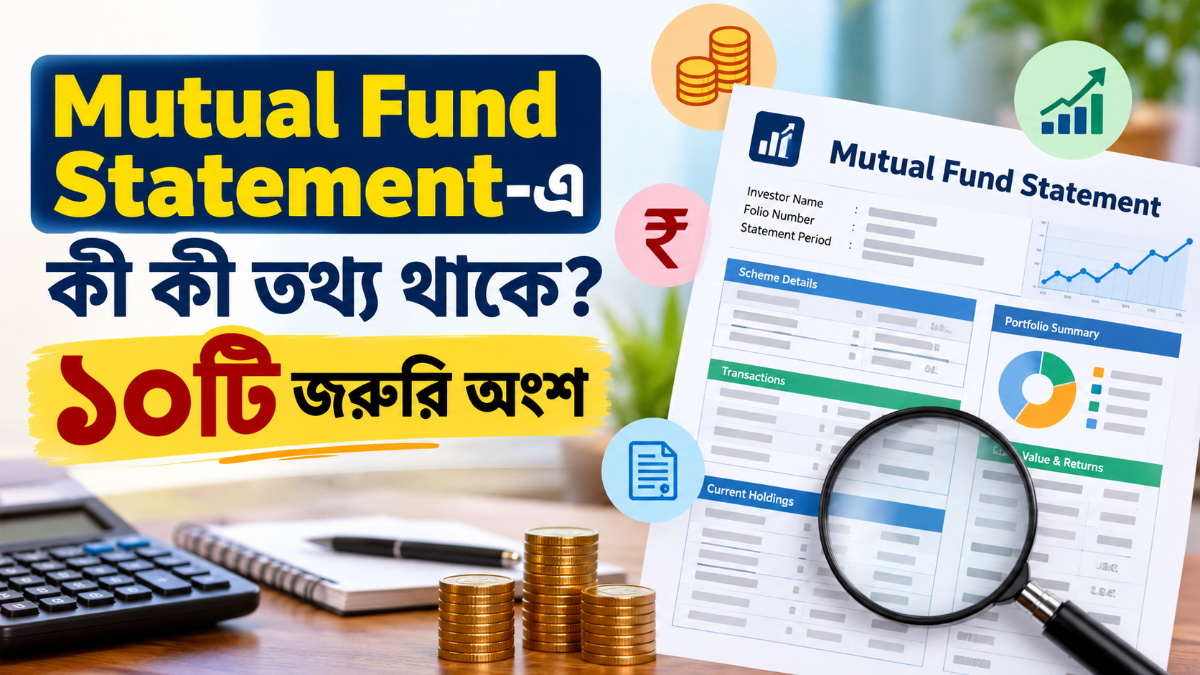 Mutual Fund Statement-এ কী কী তথ্য থাকে? ১০টি জরুরি অংশ